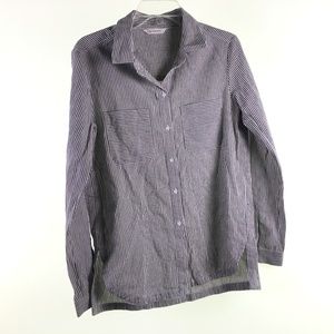 Athleta Gray Button Up Shirt D9017150